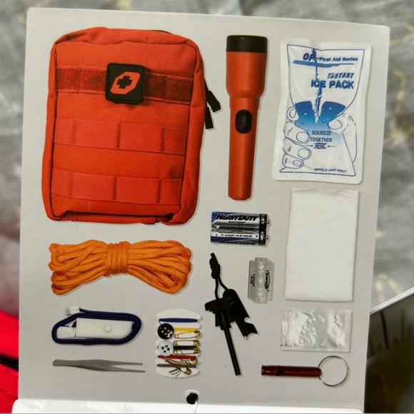 LIFE GEAR First Aid Survival Tactical Pack, 117-pieces - Picture 5 of 16